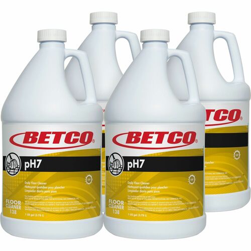 Betco PH7 Ultra Neutral Daily Floor Cleaner Concentrate - 1x Carton